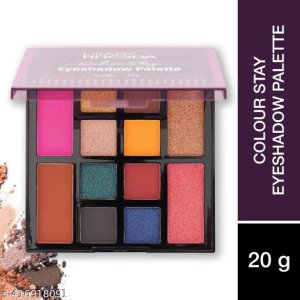 Hilary Rhoda Colour Stay Eyeshadow Palette | 12 Shades | Highly Pigmented 20g (Multicolor)