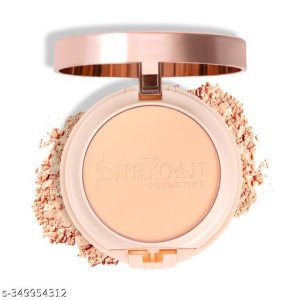 Shryoan 2 In 1 Oil Control Long Lasting Waterproof Compact Powder Compact (Natural, 16 g)