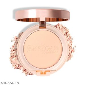 Shryoan 2 In 1 Oil Control Long Lasting Waterproof Compact Powder Compact (Natural, 16 g)