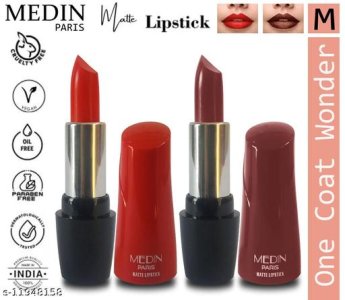 Multicolor Matte lipsticks & Smudge Proof combo set