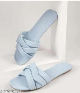 Syntethic Leather,Synthetic Flat Sandals