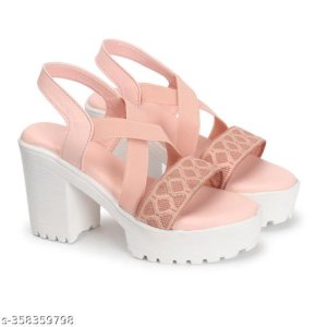 Canvas Heel Sandals