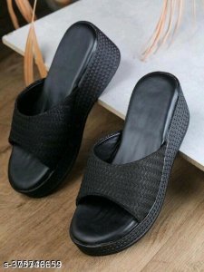Synthetic Flat Sandals