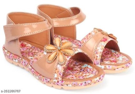Fuzzy Stylish Kids Girls Sandals