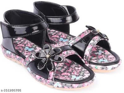 Fuzzy Stylish Kids Girls Sandals