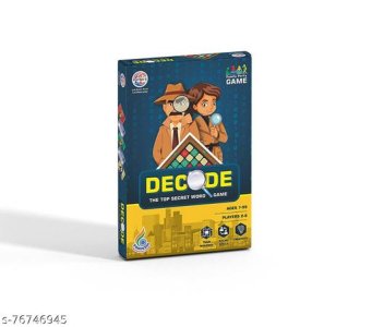 Decode The TOP Secret Word Game for Ages 7 and Above | DEVELOPS Team Building,Social Skills,Imagination | A Perfect Family Board Game