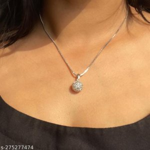 Shimmering Chunky Pendants & Lockets