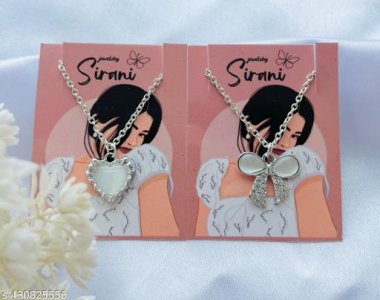 Allure Bejeweled Pendants & Lockets