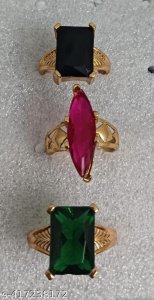 Shimmering Chunky Rings