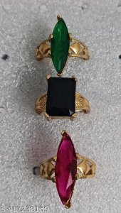 Shimmering Chunky Rings