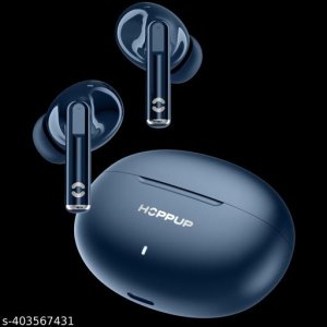 Hoppup S40 Earbuds with 13MM Drivers, 40H Playtime