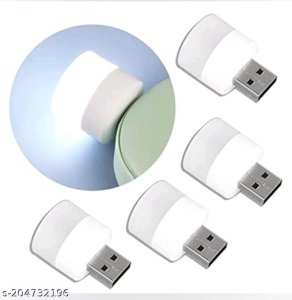 White USB Lights by Night, Mini LED Bulb