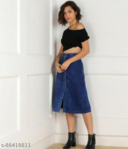 Elegant Unique Women Western Skirts