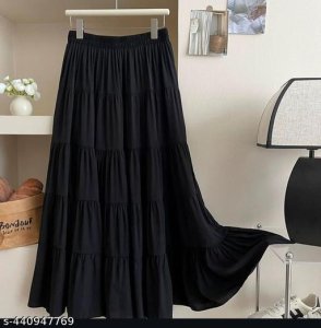 Elegant Modern Women Western Skirts