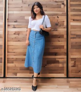 Fancy Latest Women Western Skirts