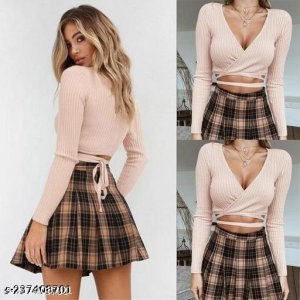 Casual Fashionista Women Western Skirts