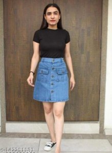 Fashionable Feminine Women Western Skirts