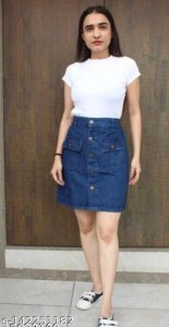 Fashionable Feminine Women Western Skirts