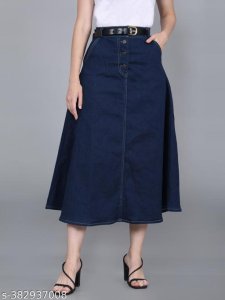 Casual Latest Women Western Skirts