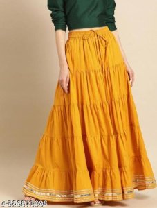 Elegant Latest Women Western Skirts