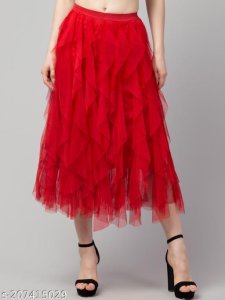 Designer Feminine Women Western Skirts