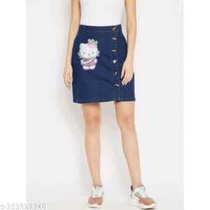 Fashionable Feminine Women Western Skirts