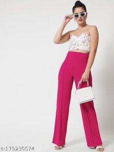 Trendy Retro Women Women Trousers