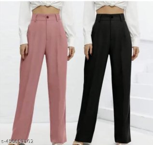 Trendy Retro Women Women Trousers