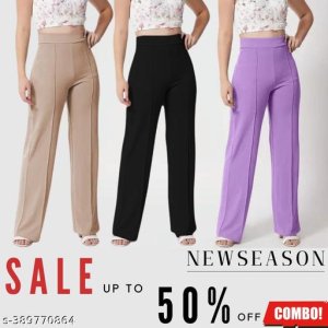 Stylish Graceful Women Women Trousers 