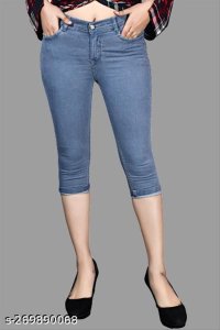 Pretty Feminine Women Capris