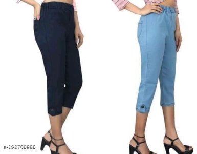 Trendy Retro Women Capris