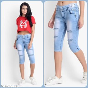 Comfy Latest Women Capris