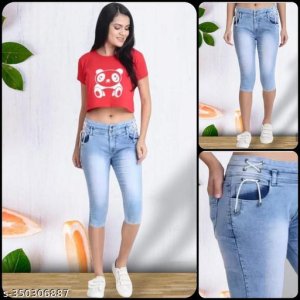 Trendy Fashionista Women Capris