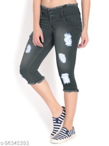 Urbane Partywear Women Capris