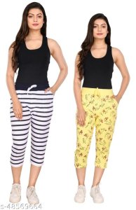 Comfy Graceful Women Capris