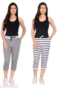 Comfy Graceful Women Capris