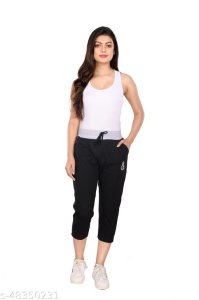 Urbane Feminine Women Capris