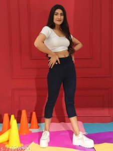 AngelFab Women's Capris