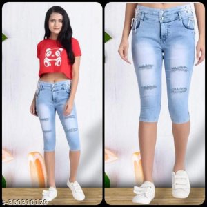 Fancy Partywear Women Capris