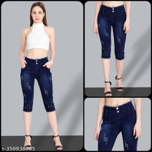 Fancy Partywear Women Capris