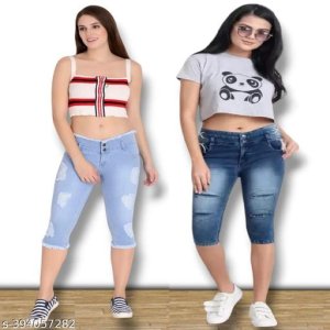 Comfy Latest Women Capris