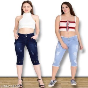 Classic Graceful Women Capris