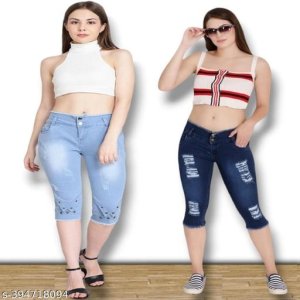 Classic Glamorous Women Capris