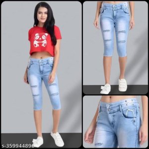 Stylish Retro Women Capris