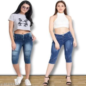 Classic Designer Women Capris