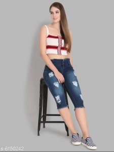 Fancy Latest Women Capris