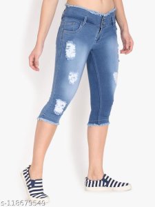 Trendy Partywear Women Capris