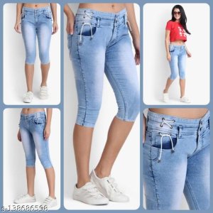 Stylish Graceful Women Capris