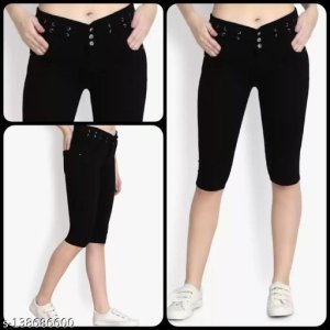Stylish Graceful Women Capris