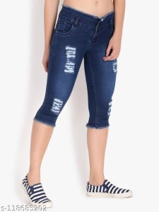 Trendy Fashionista Women Capris